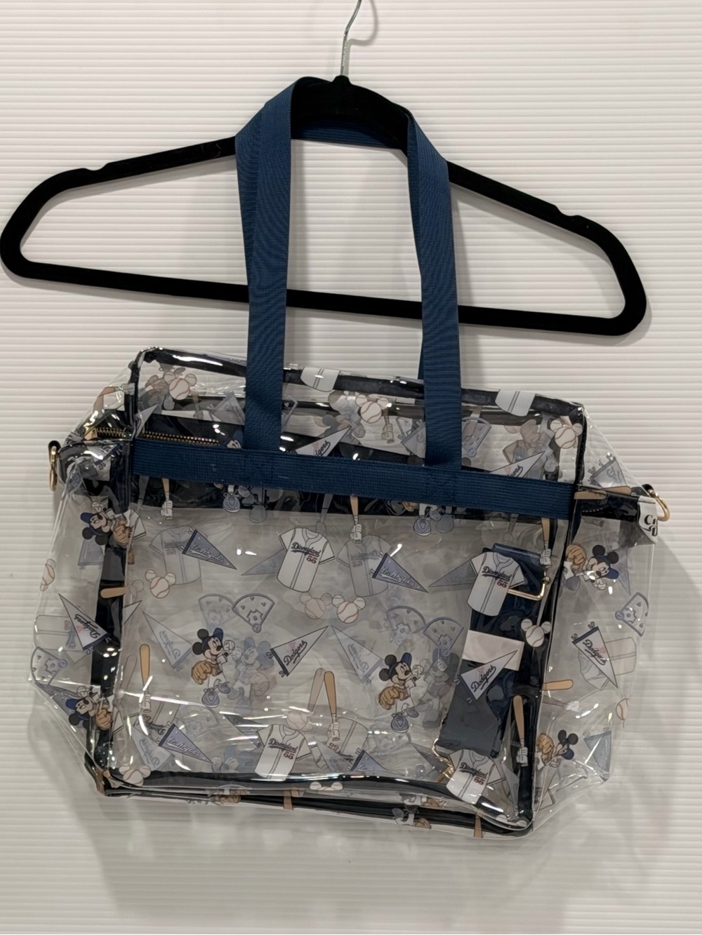 Women's Micky Mouse dodger clear bag